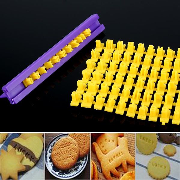 

1pc english alphabet numbers diy cookie tools cake decorating kitchen gadgets baking accessories fondant mould reposteria moulds