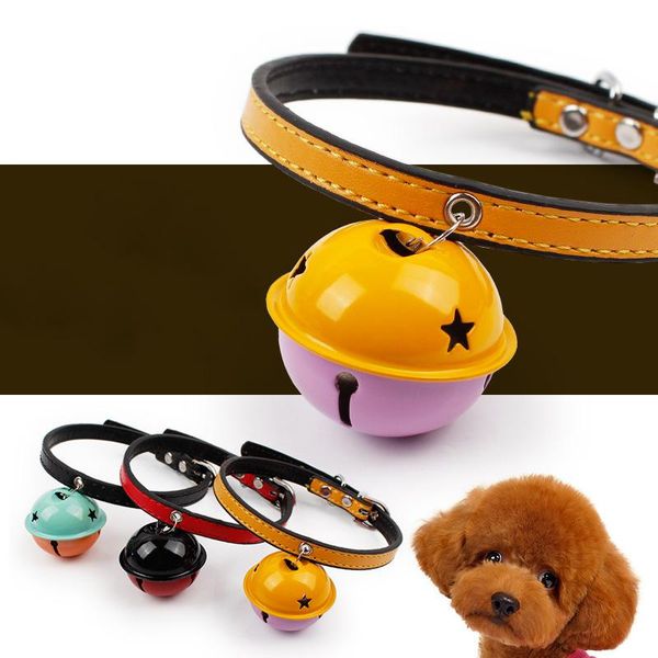 

dog collars & leashes arrived cat bell collar adjustable bells leash harness for puppy small kitten safety diy pet accessories