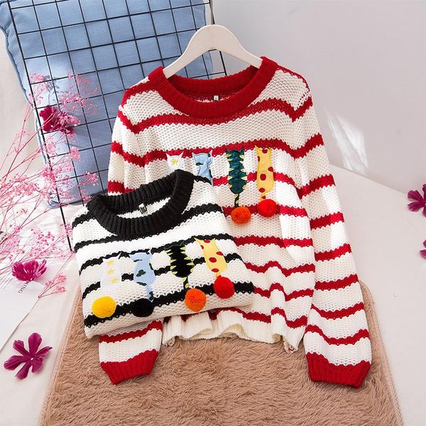 

woman sweaters winter dress korean for women clothes plus size women's, White;black