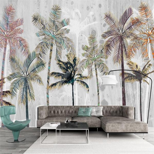 

wallpapers custom 3d wallpapercustom wallpaper mural nostalgic woods birds living room bedroom background wall home decoration