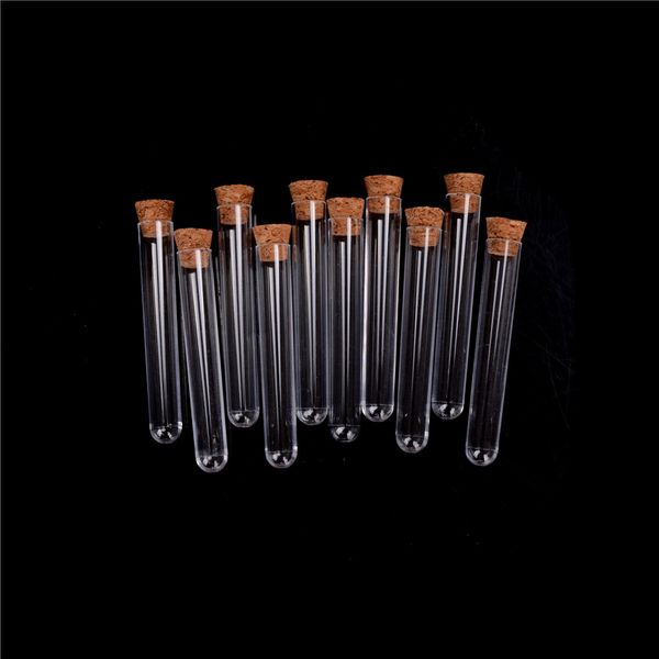 

100pcs 6 inches 20ml glass test tube with cork 16x150mm packing bottles