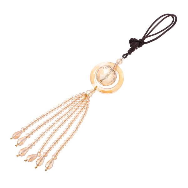 

pendant necklaces crystal car decoration rear view mirror ornament auto hanging, Silver