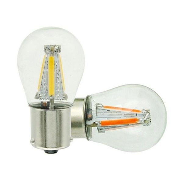 

emergency lights 4pcs p21w 1156 ba15s 1157 bay15d led car brake light backup reverse bulb sparking lamp auto turn signal 12v cob filamen