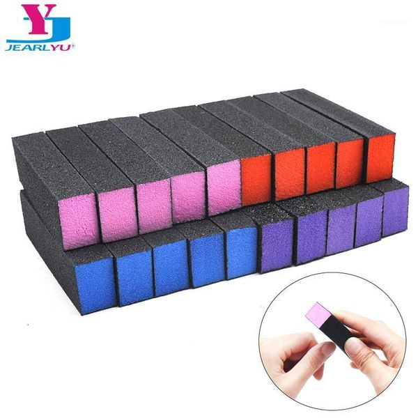 

pcs/lot wholesale abrasive grit sponge nail buffers block grinding polishing files for manicure nails accessories tools1