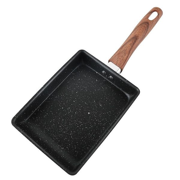 

pans japanese style small frying pan yuzi non stick maifan stone square egg thick