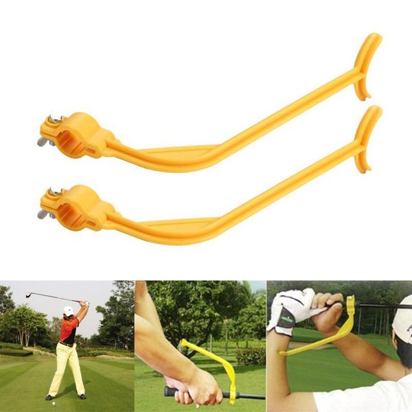 

practice guide golf swing trainer beginner alignment clubs gesture correct wrist training aids tools accessories