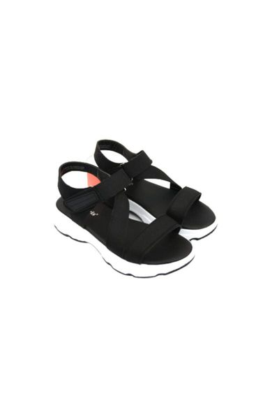 

sandals women's black faux leather 317729.z1fx