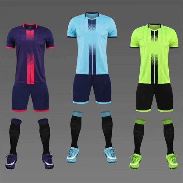 

leisure sports club football men's suit children's student jersey no, Gray