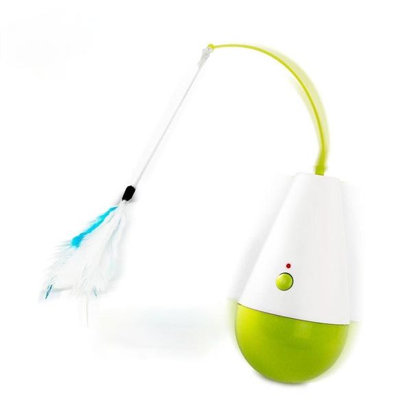 

cat toys toy - cup with feathers 2