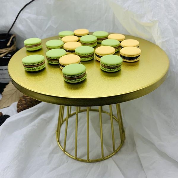 

other bakeware metal cake stand multipurpose serving tray round cookies cupcake dessert display plate for wedding birthday parties fp8