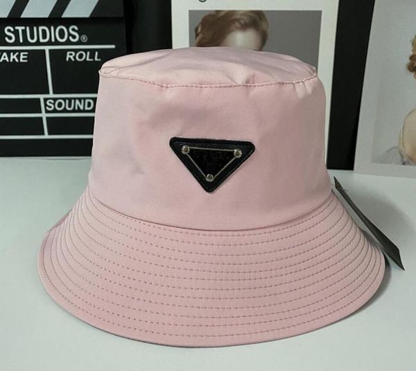 Moda unissex chapéu masculino e feminino designer verão sombra chapéu de pescador bordado carta impressão crachá respirável cas327k