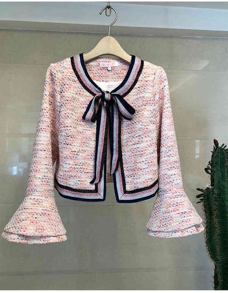 

two piece dress professional women's tweed wool, small wear, jacket, tube skirt, double set, retro formal , autumn 2021, White