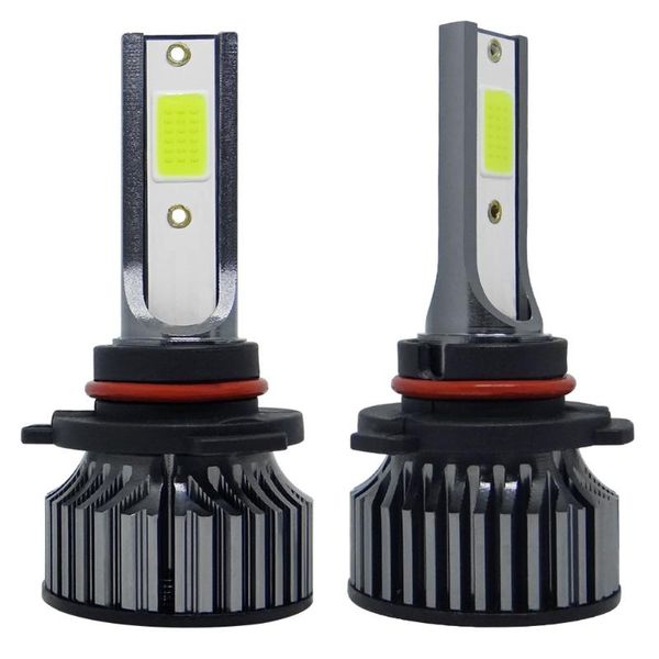 

car headlights 2pcs h7 h4 h11 led headlight bulbs 12-24v headlamp 8000k ice blue ultra ip68 waterproof light kit no fan