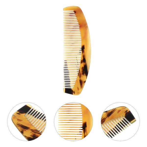 

hair brushes 1pc anti-static comb styling sheep horn (assorted color), Silver