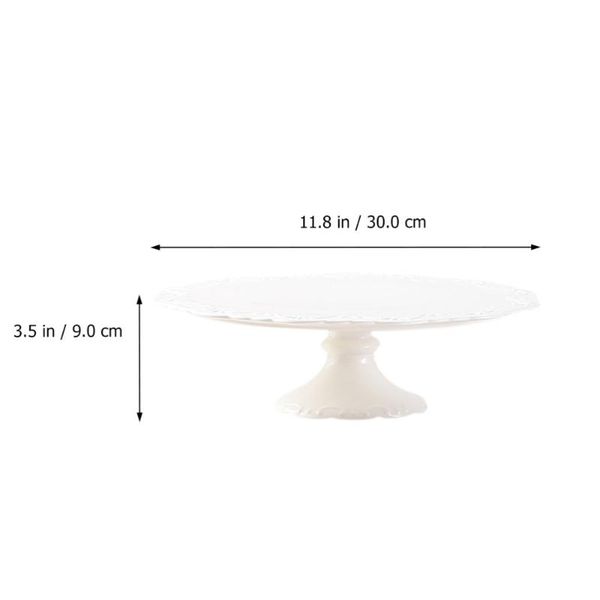 

dishes & plates 1pc ceramic cake stand storage tray dessert creative