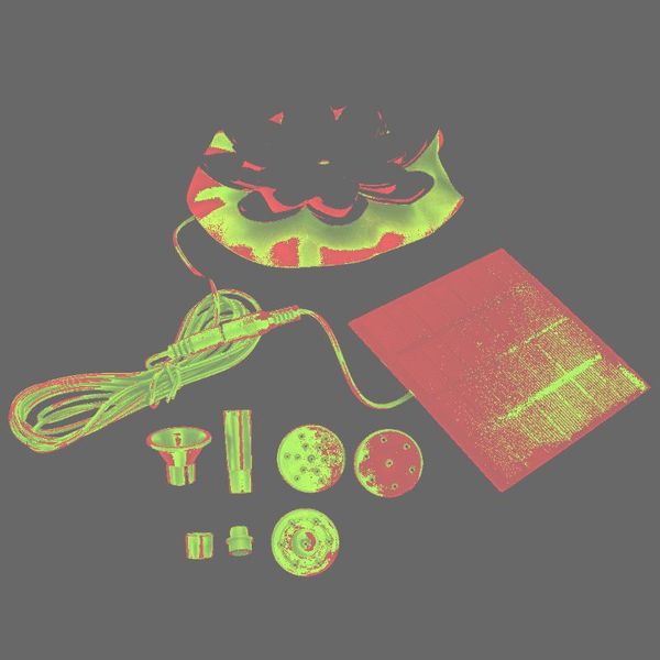 

garden decorations 1 set lotus solar fountain outdoor waterscape pond floating