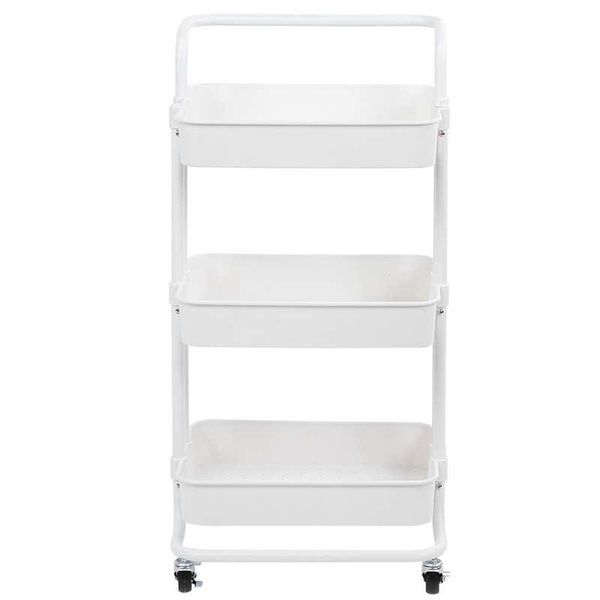 

hooks & rails bathroom cart storage rolling for kitchen