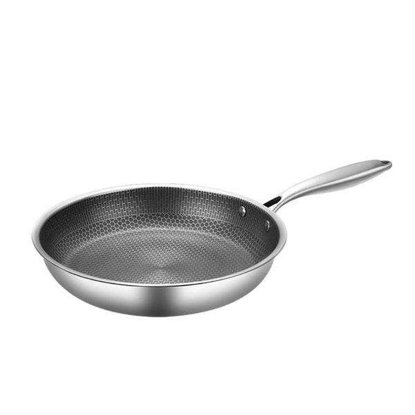 

pans non-stick pot cookware 2 sizes choose fried steak saucepan honeycomb kitchen n2uc