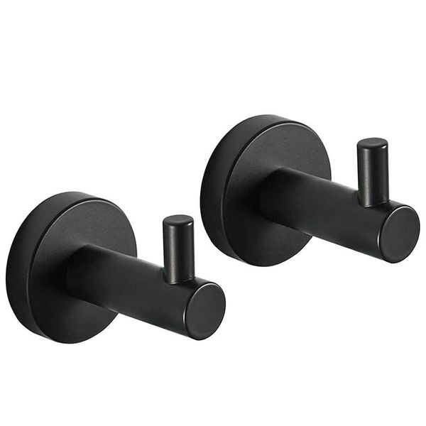 

towel hook, bathroom hooks, black coat hardware accessories, matte towel/closet 2 pieces hooks & rails