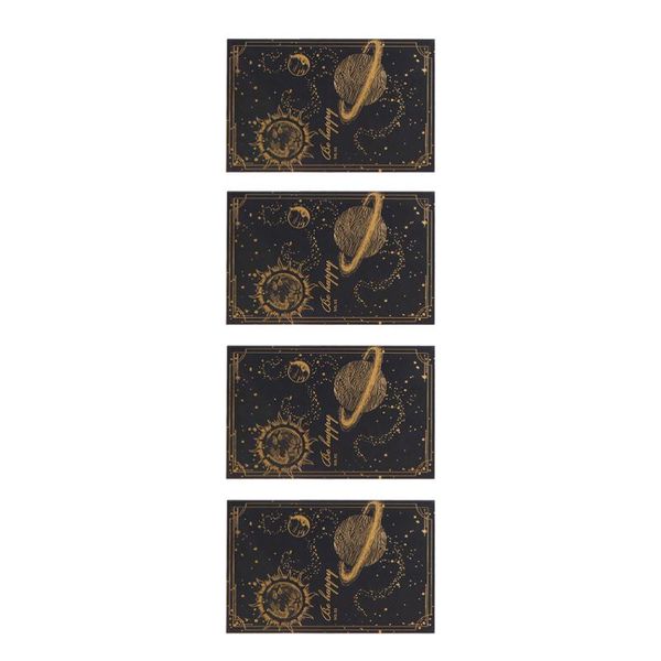 

greeting cards 4pcs decor birthday cake for holiday message party
