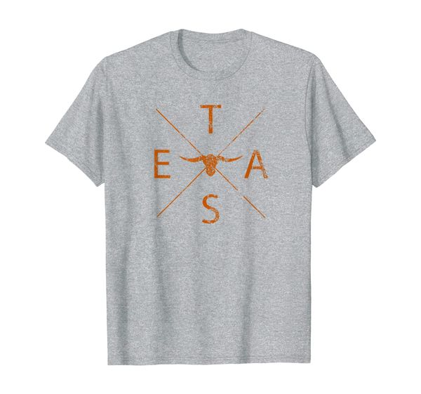 

lone star state fan texas long horn pride t-shirt, White;black