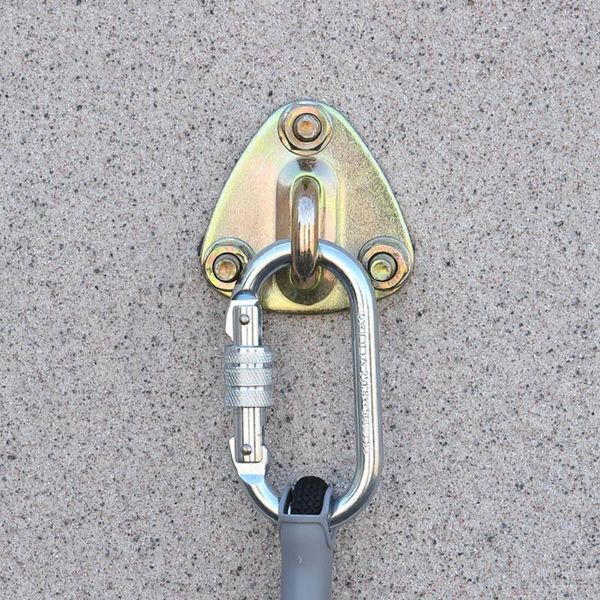 

cords, slings and webbing safety rope fixed tripod device high building escape bracket screw climbing tool outdoor hiking accessories