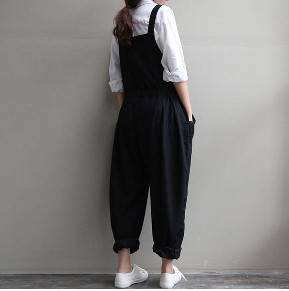 

women's pants & capris large size trousers literature cotton breeches casual harem calca feminina, Black;white