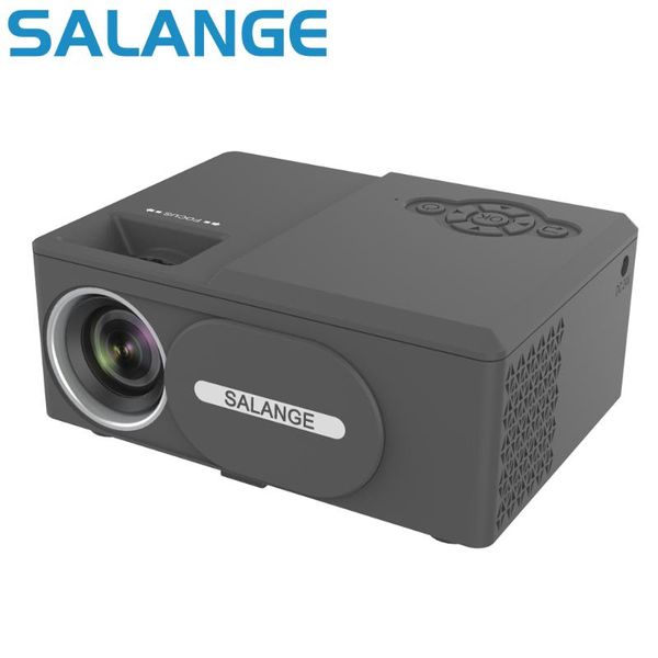 

projectors salange portable mini projector pty60 support 1080p led home theater media mobile player 800x480p video beamer for office