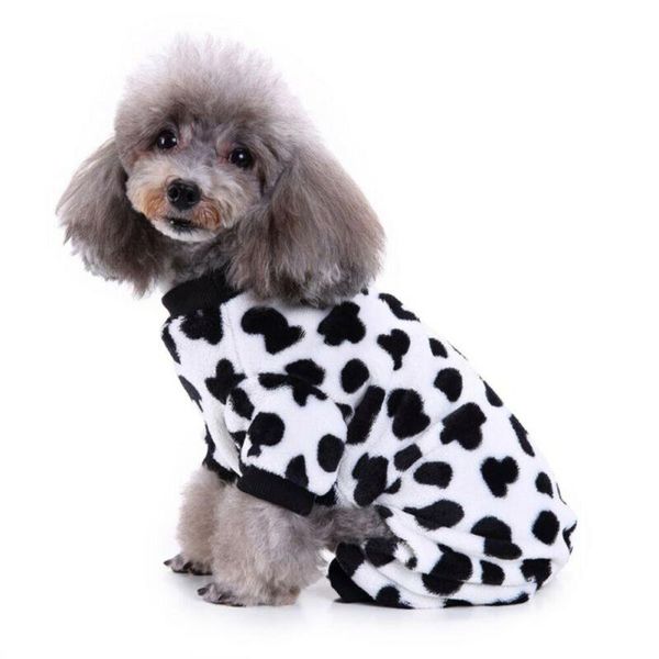

dog apparel pet snowman black white cow point and camouflage pajamas jumpsuits rompers soft puppy christmas clothes costumes
