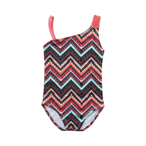 

children swimwear for girls cotton one piece swimsuit bathing suit bikini straps beach sleeveless outfits romper clothes k330, Black