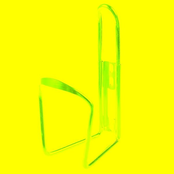 

silver tone water bottle aluminum rack holder for bicycle bottles & cages