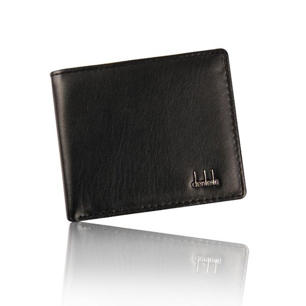 

wallets wallet men bifold business leather id holder purse pockets bk, Red;black