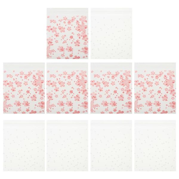 

pcs frosted pattern treat bags convenient storage stylish candy gift wrap