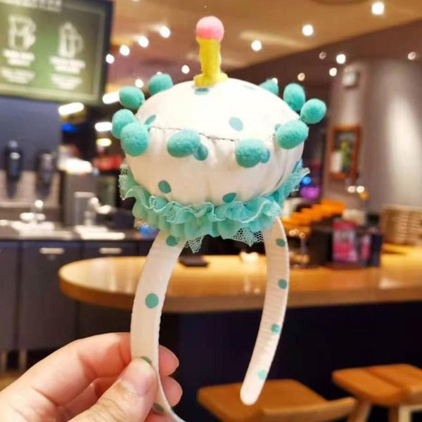 

party hats kid hat headband premium cake shape eco-friendly cartoon baby birthday