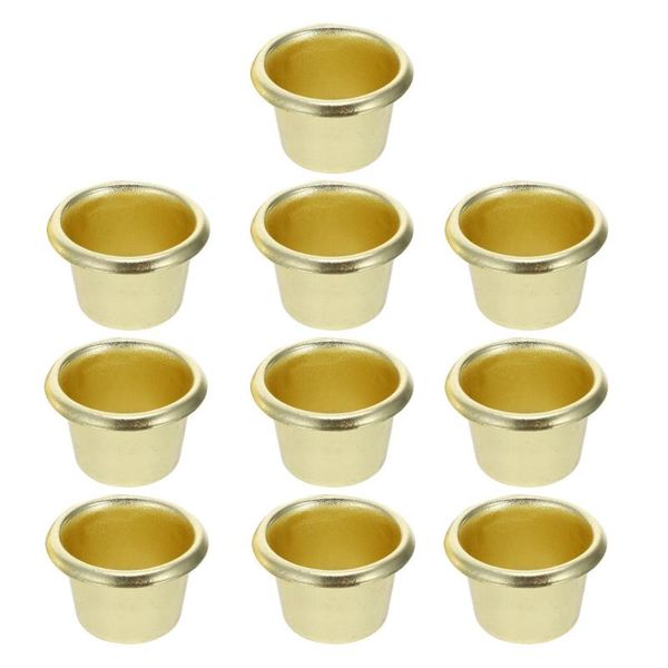 

10pcs deskcandlesticks mini decorative metal candle holders home adornment