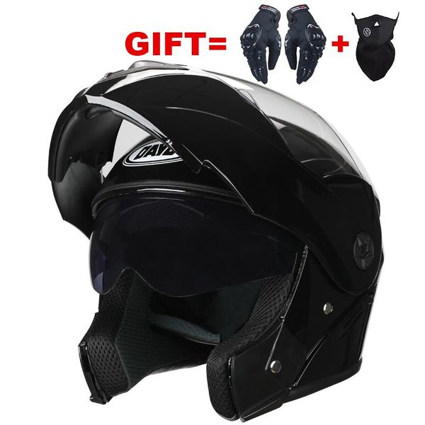 

motorcycle helmets full face double lenses safe casco casque moto riding motocross four seasons motorbike helmet
