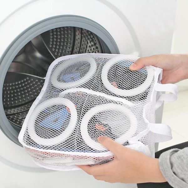 

laundry bags cleaning shoes mesh washing clothes bra underwear protection cover pouch bag machine dry tool