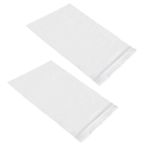 

100pcs 6x8cm thickening reusable clear seal bags zipper reclosable storage dispenser bag gift wrap