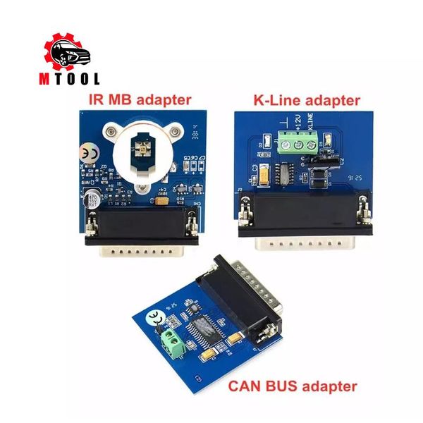 

est iprog+ ir mb +can bus +k-line adapter for iprog pro programmer diagnostic tools