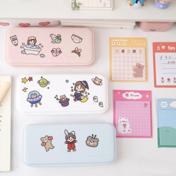 

pencil cases large capacity case bag pouch pen holder high school office organizer student gift storage stationery