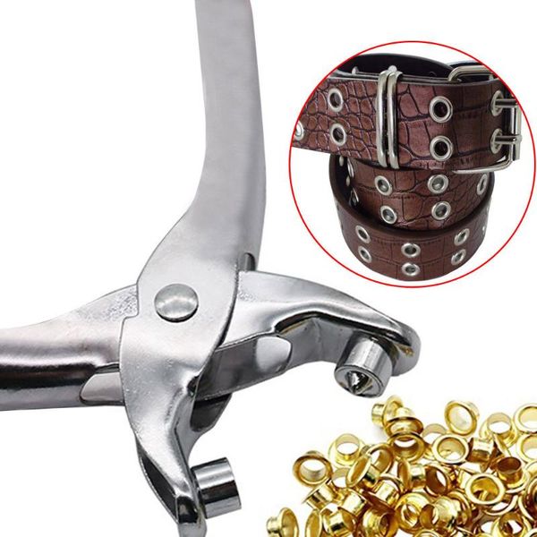

eyelets grommet pliers set for diy shoes clothes manual tools kit household pincer setter rivet snap fastener hand#4 bath accessory