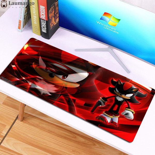 

mouse pads & wrist rests accept diy-sonic design thickness many size 40x80/90mm big extendedÂ mouse pad deskcomputer mause mat the-hedgeh