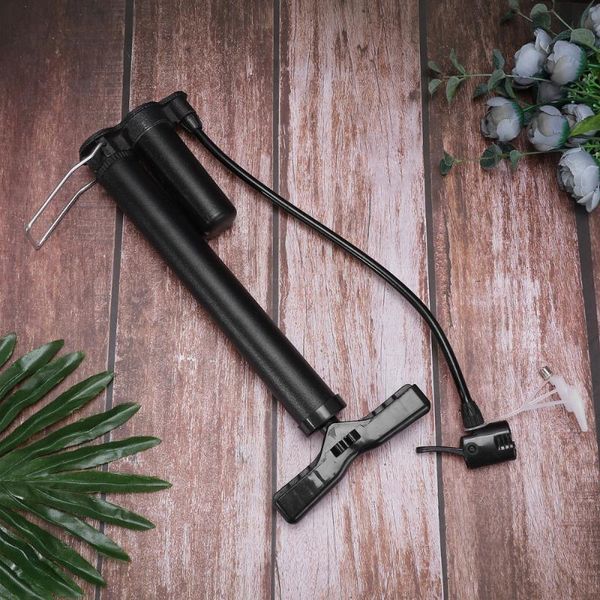 

bike pumps short high-pressure pump portable moutain air basketball inflator accessories for home outdoor