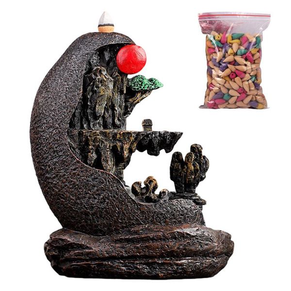 

backflow incense burner holder exquisite home ornaments fragrance lamps