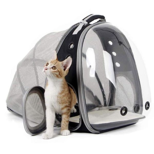 

cat carriers,crates & houses portable carrier astronaut shoulder bag backpack foldable for pet dog large space tent cage bubble supp