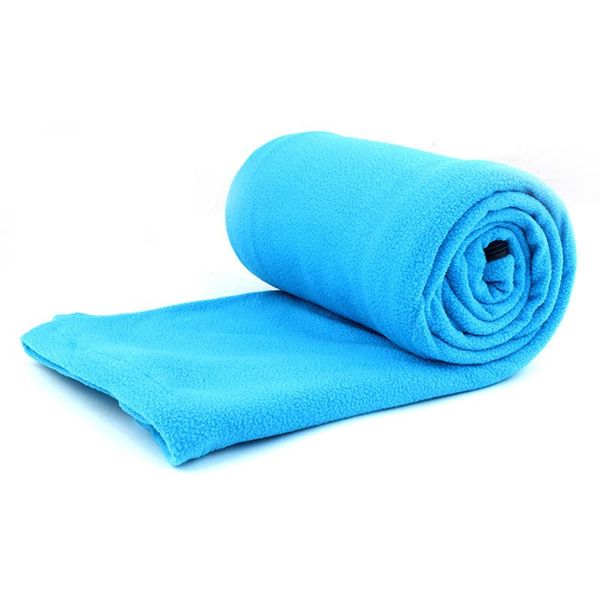 

camping fleece sleeping bag liner portable warm zipper blanket for outdoor home office mvi-ing bags