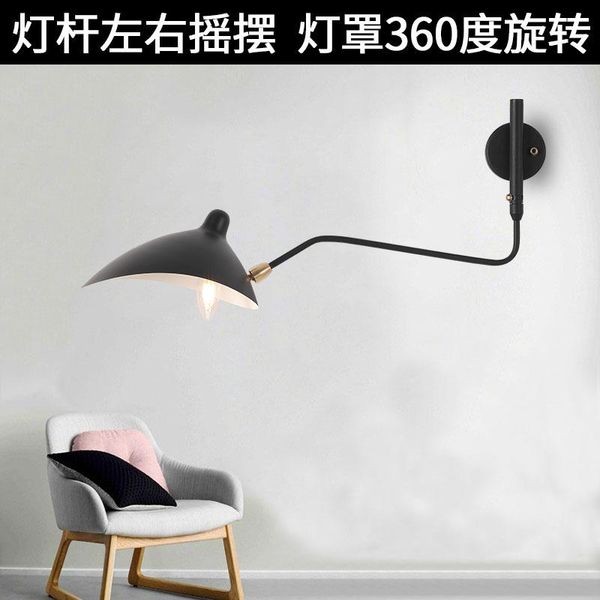 

wall lamp modern bedroom light arandela rope living room bedside lampara pared