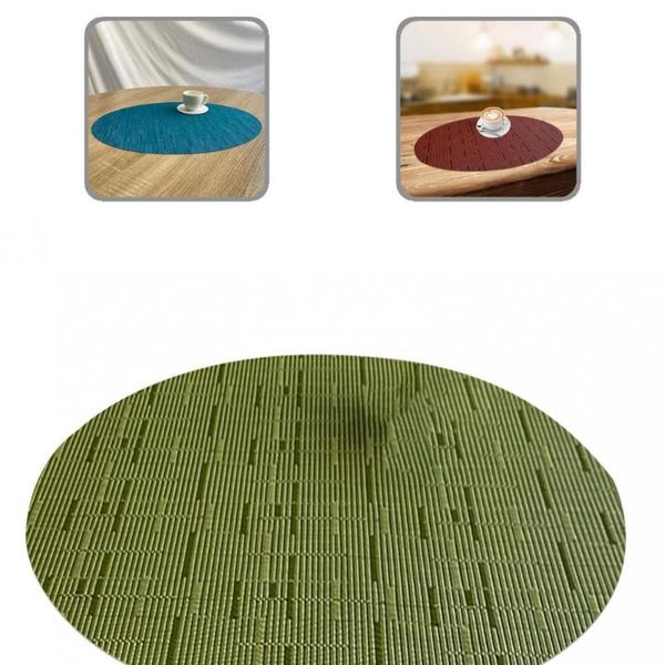 

mats & pads bamboo texture high temperature resistance skid placemat for home