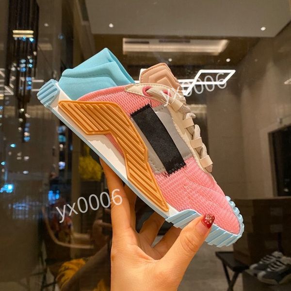 

flat sneakers little white shoes designer men women espadrilles flats platform oversized shoes espadrille high cx201024, Red;white