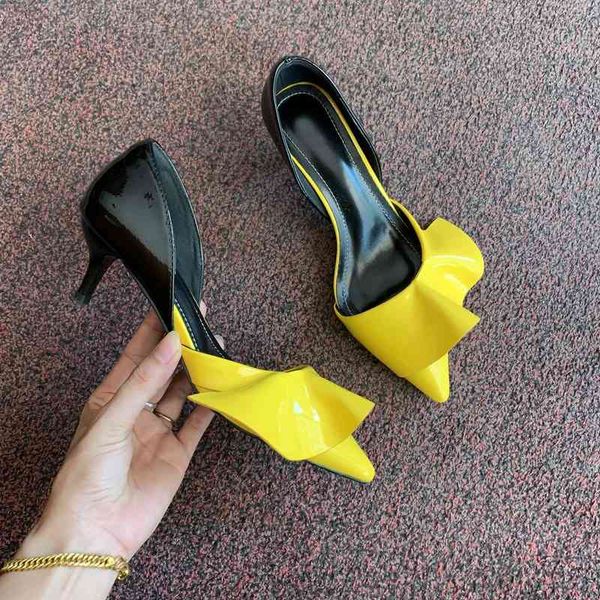 

dress shoes babados apontado dedo do pÃ© bombas de salto mÃ©dio luxo designer runway party sapatos femininos alta qualidade couro sandÃ¡lias pr, Black